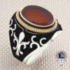*TAJA Silver 925 men ring made in turkey - Görsel 5