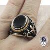 *TAJA Silver 925 men ring made in turkey - Görsel 4