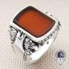 *TAJA Silver 925 men ring made in turkey - Görsel 3