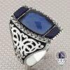 *TAJA Silver 925 men ring Markazit taşlı made in turkey - Görsel 8