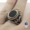 *TAJA Silver 925 men ring made in turkey - Görsel 2