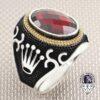 *TAJA Silver 925 men ring made in turkey - Görsel 5
