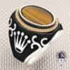 *TAJA Silver 925 men ring made in turkey - Görsel 7