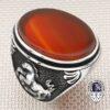 *TAJA Silver 925 men ring made in turkey - Görsel 4