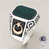 *TAJA Silver 925 men ring made in turkey - Görsel 5