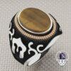 *TAJA Silver 925 men ring made in turkey - Görsel 2