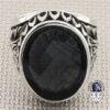 *TAJA Silver 925 men ring made in turkey - Görsel 8