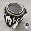*TAJA Silver 925 men ring made in turkey - Görsel 5