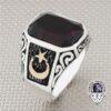 *TAJA Silver 925 men ring made in turkey - Görsel 7