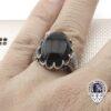 *TAJA Silver 925 men ring made in turkey - Görsel 5